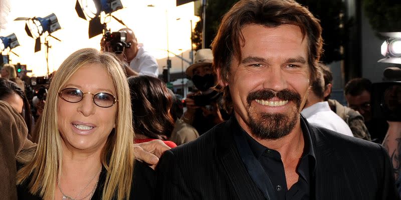 Barbra Streisand and Josh Brolin