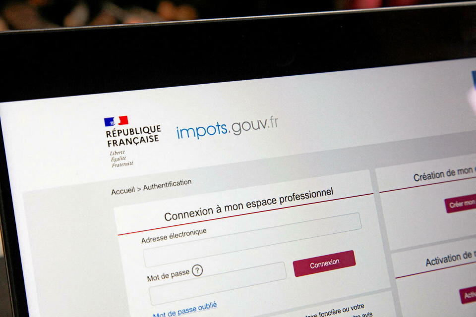 La campagne des déclarations des revenus 2023 s'ouvre ce jeudi 11 avril sur le site des impôts.  - Credit:Durand Thibaut/ABACA