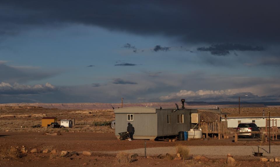 Navajo Nation during the coronavirus outbreak.