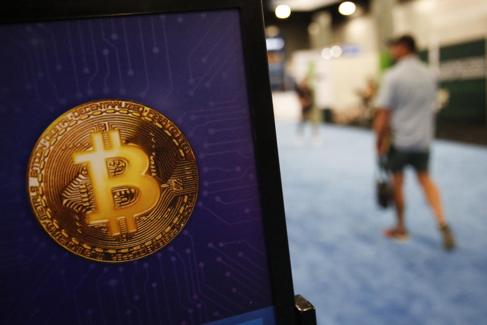 Bitcoin is headed to levels last seen in July 2021 as it continues to mirror the sharp fluctuations of traditional market. Photo: Marco Bello/Getty Images