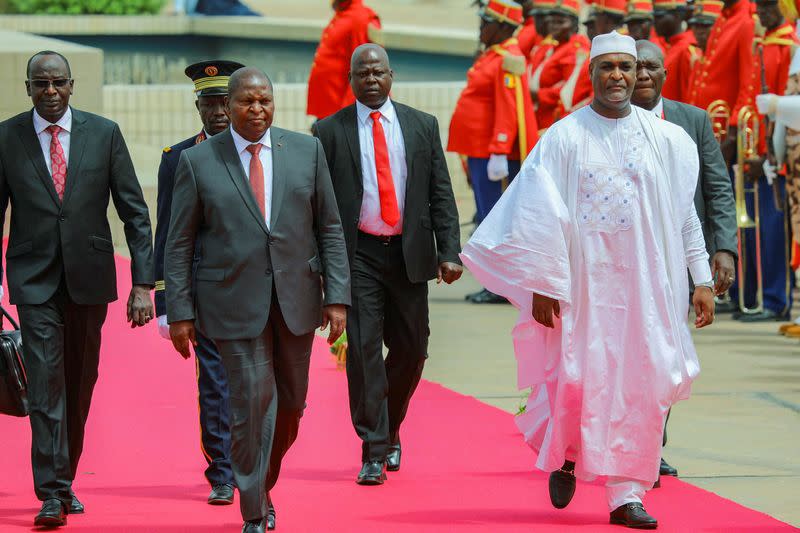 Presidential inauguration ceremony of Chad's junta leader Deby, in N'djamena