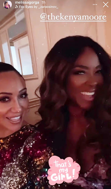 Melissa Gorga Kenya Moore Wedding Guest Looks 2