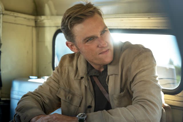 <p>Diyah Pera /Apple TV+</p> Wyatt Russell in 'Monarch: Legacy of Monsters'