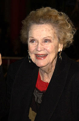 Gloria Stuart at the Hollywood premiere of Vanilla Sky