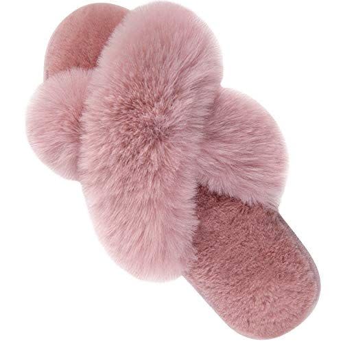 7) Cross Band Slippers