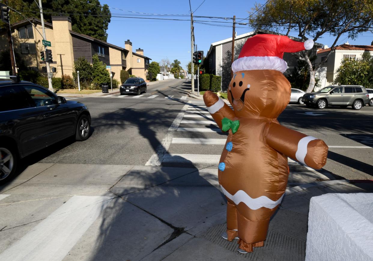 inflatable christmas costume