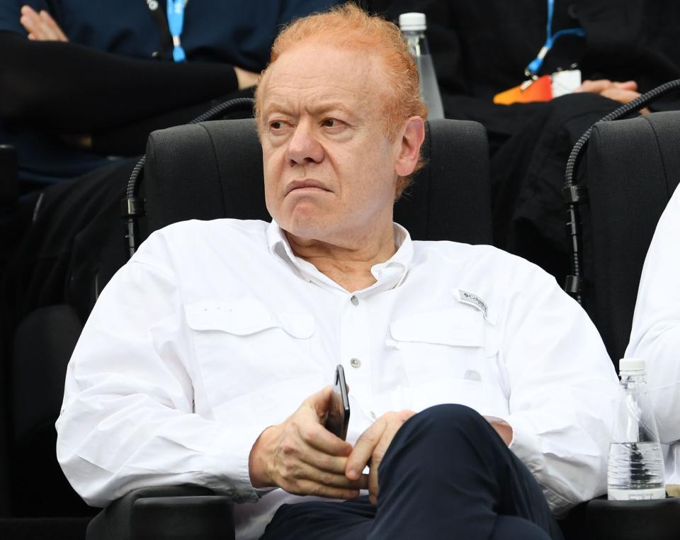 Mandatory Credit: Photo by JULIAN SMITH/EPA-EFE/Shutterstock (10074209dp)Executive Chairman of Visy Industries, Anthony Pratt is seen in the crowd before the start of the men's singles final between Novak Djokovic of Serbia and Rafael Nadal of Spain at the Australian Open Grand Slam tennis tournament in Melbourne, Victoria, Australia, 27 January 2019.