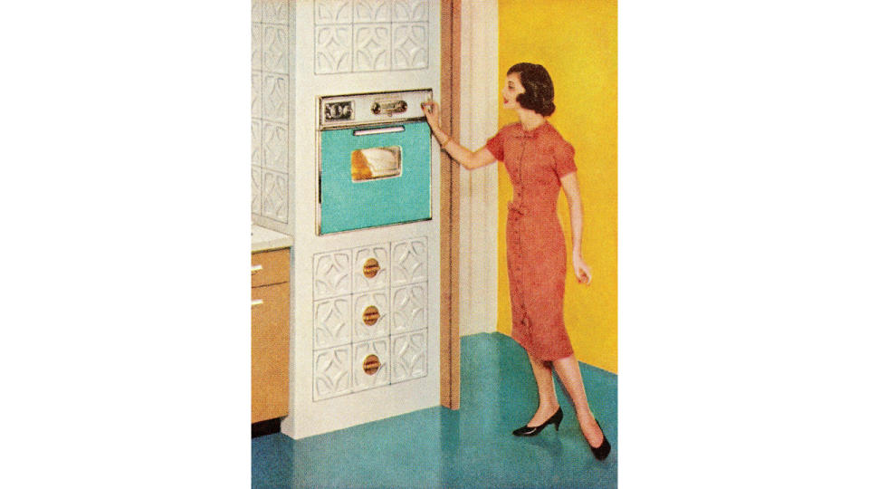 The 'tradwife' tends to glamorise the retro lifestyle of suburbia in the 1950s