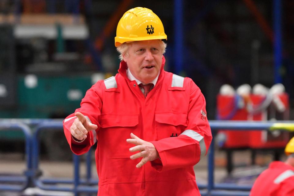 BRITAIN-POLITICS-SHIPBUILDING