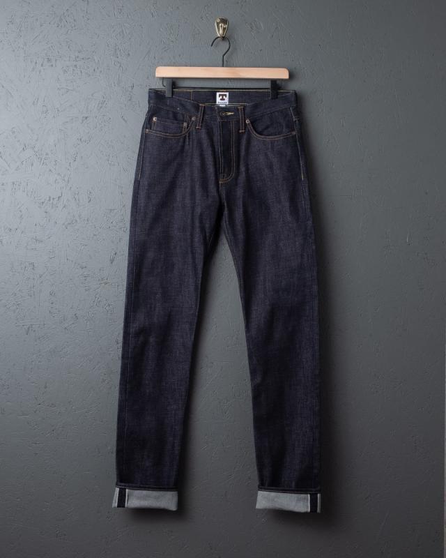 Elgin 12.5 oz. Mid Rise Slim Tapered Raw Denim Jeans