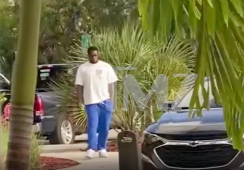 Once uber-powerful Diddy looked lost Monday after two Homeland Security raids on his homes in Miami and LA – reportedly as part of a sex trafficking investigation. TMZ
