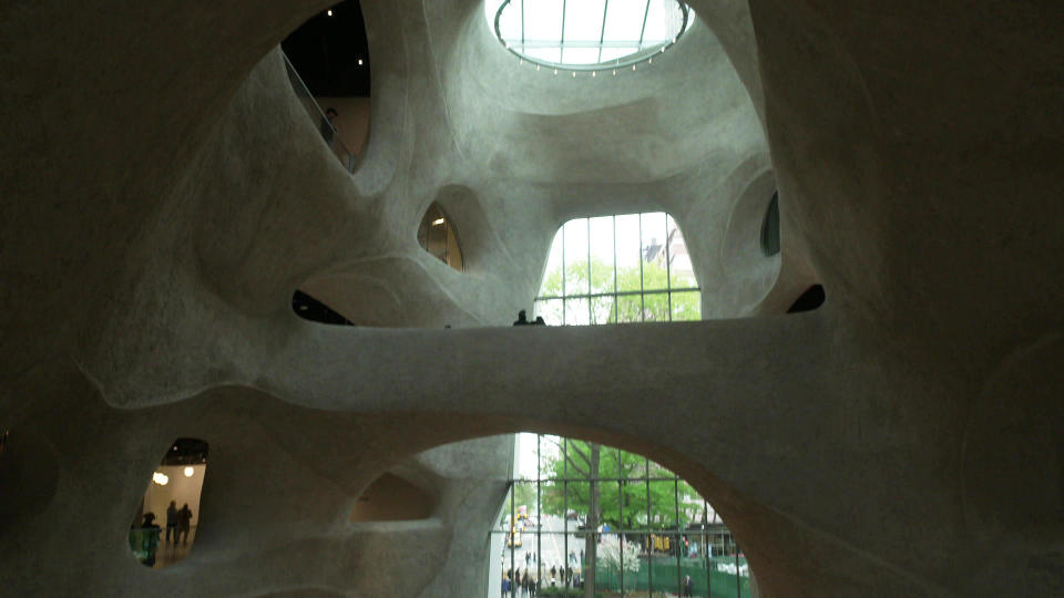 The Richard Gilder Center for Science, Education and Innovation, at the American Museum of Natural History in New York City, designed by Jeanne Gang.  / Credit: CBS News