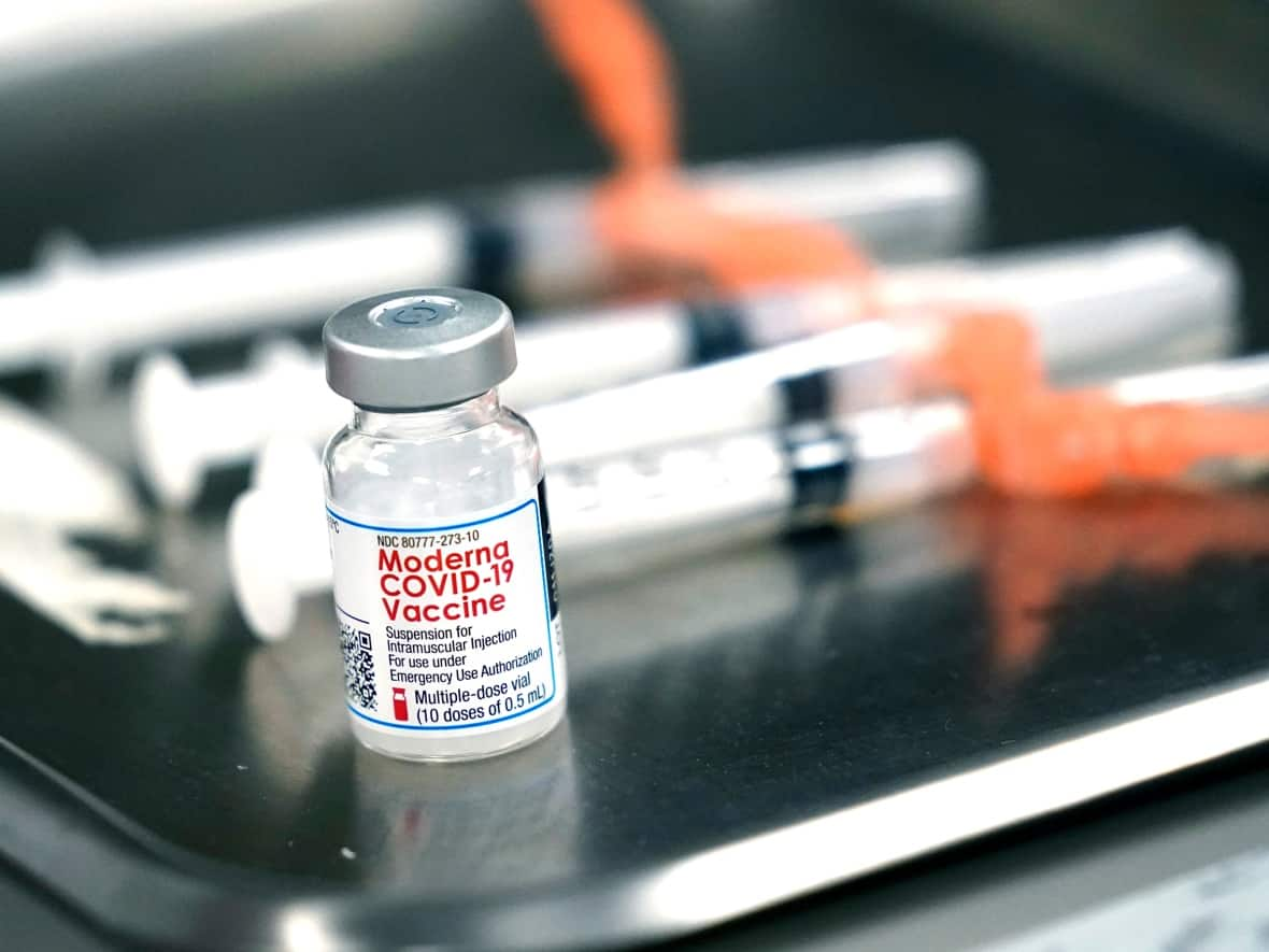 About 80.9 per cent of eligible Albertans have had two doses of COVID-19 vaccine.  (Rogelio V. Solis/Associated Press - image credit)