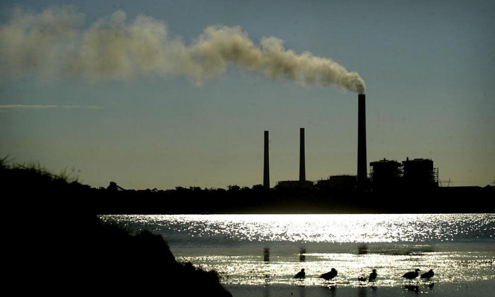 Lake Macquarie’s Vales Point power station.