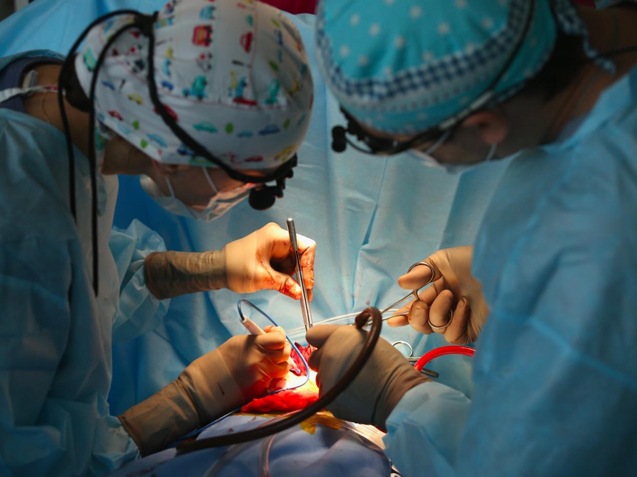 open heart surgery doctors hospital chernobyl cardiac procedure medical medicine