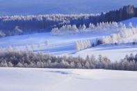 <p>Shujitsu Hill in Hokkaido, Japan // February 5, 2014</p>