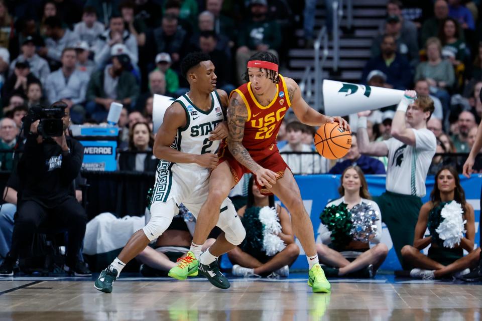 Michigan State and USC tipped off Friday's action in the men's tournament.