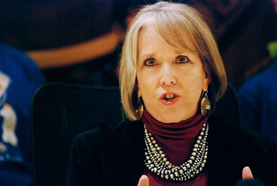 New Mexico Governor Michelle Lujan Grisham — shown in this Tuesday, Jan. 29, 2019 file photo —criticized a wave of "Second Amendment Sanctuary" resolutions passed by counties across the state.