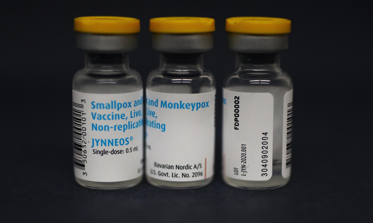 Doses of the smallpox and monkeypox vaccine