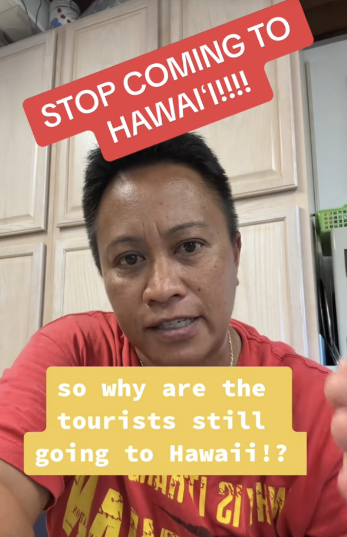 "so why are the tourists still going to Hawaii!?"