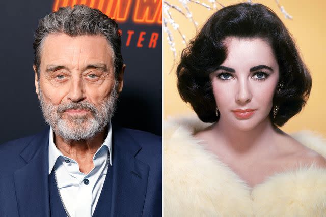 <p>Taylor Hill/FilmMagic; Silver Screen Collection/Getty </p> Ian McShane and Elizabeth Taylor