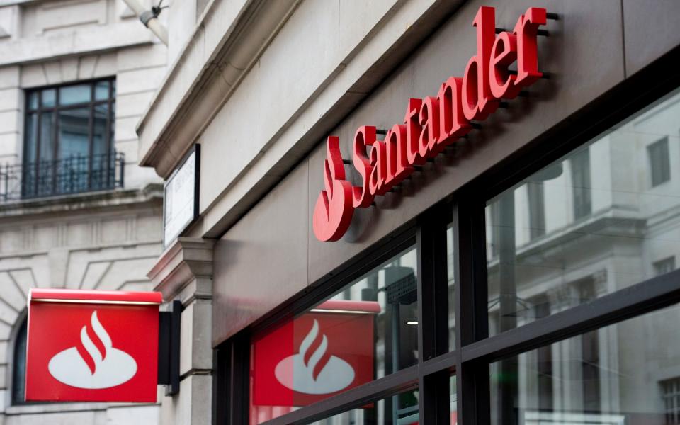 santander bank rate rise