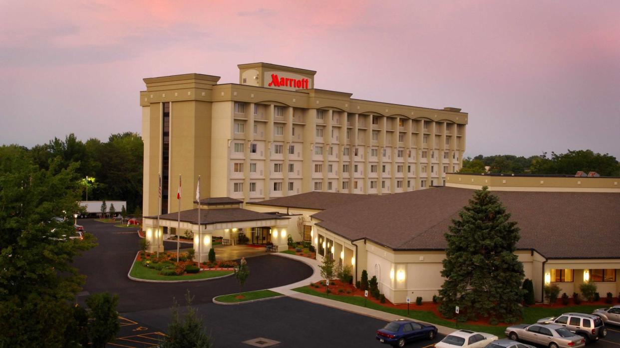 The Marriott Rochester Airport hotel changed hands June 1, being sold by the DelMonte Hotel Group to SAI Global Investments LLC, according to a recent announcement.