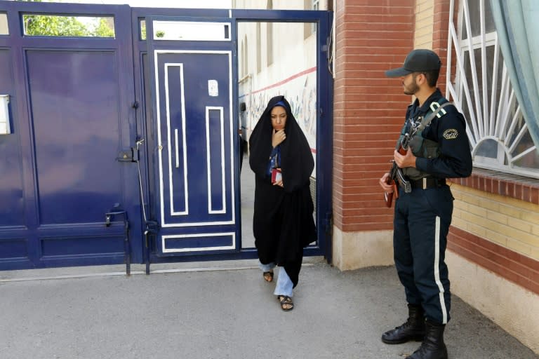 Iranian voters are casting their ballots during the second round of parliamentary elections, with 68 seats up for grabs