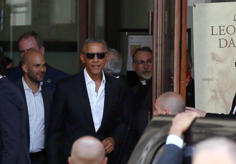 Helllooooo George Clooney!&nbsp; (Photo: Fotogramma / Splash News)