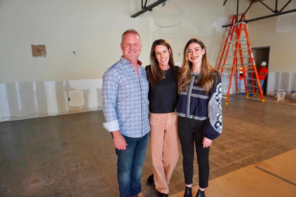 Flight owners Dwight Bailey and Vicki Bailey and manager Kayte Morton.