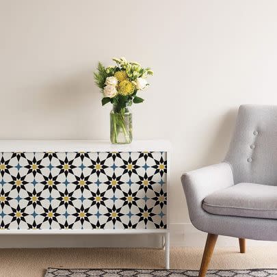 Moroccan tile-inspired paper you'll want all over your house