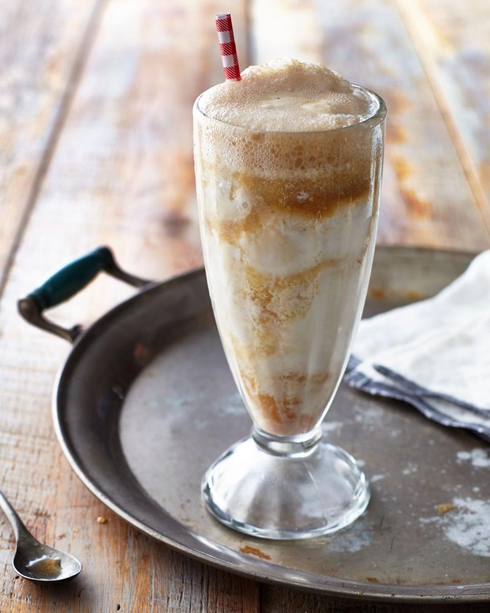 Bourbon Ice Cream Float