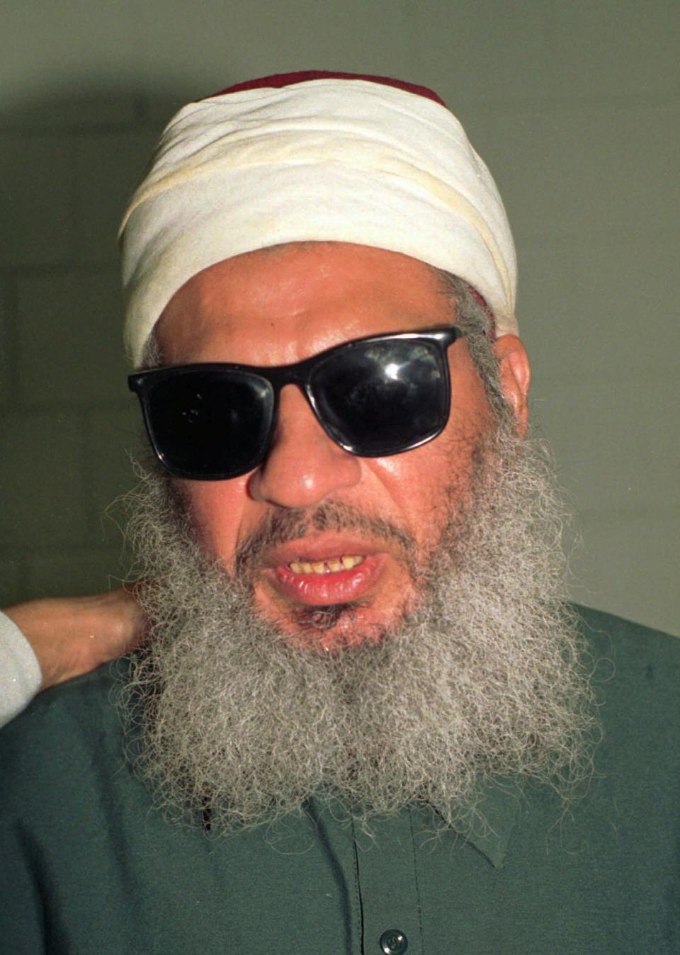 Egyptian-born Islamic cleric Omar Abdel Rahman was convicted in a seditious conspiracy case and sentenced in to life in prison in 1995 for conspiring to blow up landmarks in New York, including the World Trade Center. He died in federal prison.