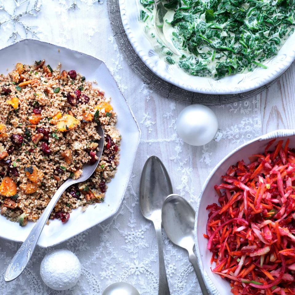 spiced cranberry couscous