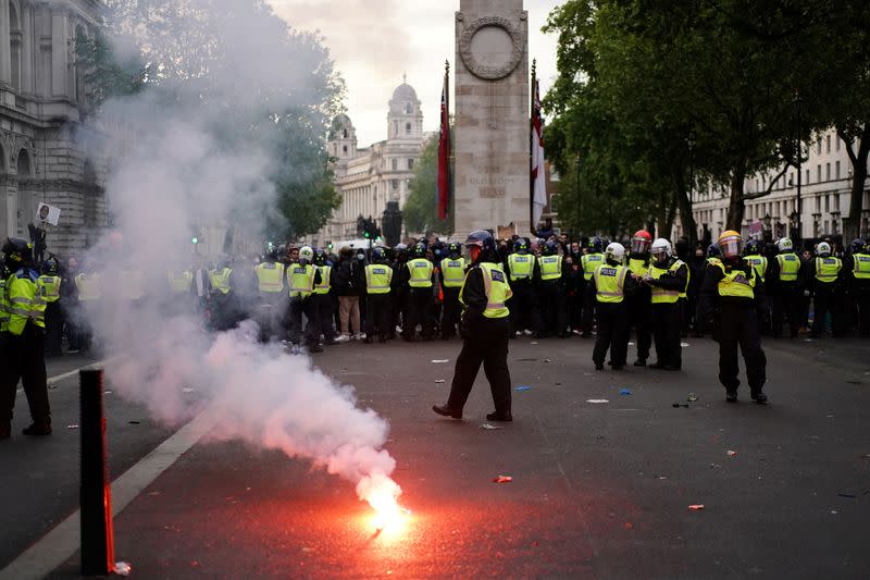 Protest against the death of George Floyd, in London