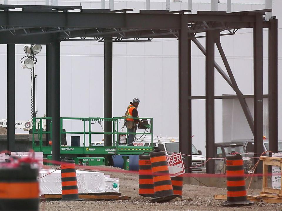  The NextStar Energy Inc. battery plant construction site in Windsor, Ont.