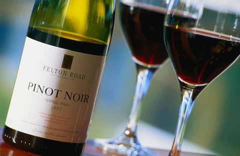 The region is famous for its pinot noirs - Credit: GETTY