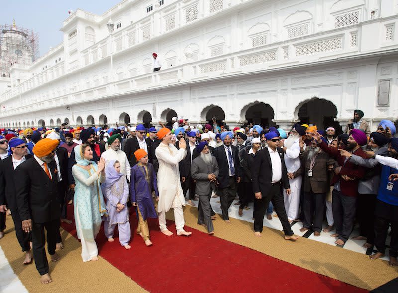 PHOTOS: Prime Minister Justin Trudeau tours India with his family