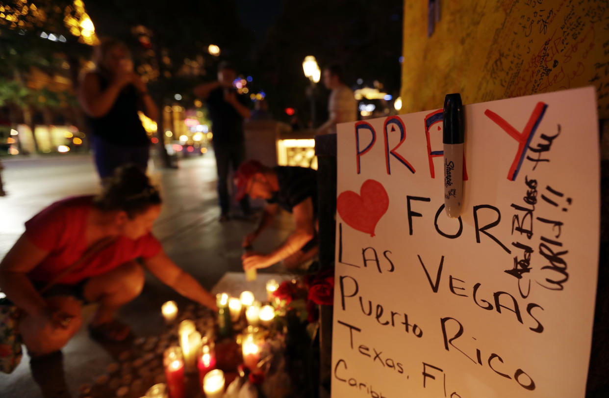 58 Menschen wurden beim Shooting in Las Vegas getötet (Bild: AP)