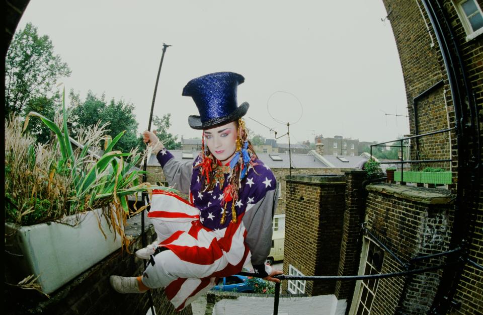 Boy George in 1982. (Photo: Koh Hasebe/Shinko Music/Getty Images)