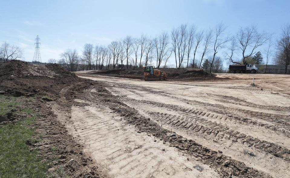 Crews from Norman Eckinger Inc. have started moving dirt at Gervasi Vineyard for additional buildings that will house a spa, a tasting room and additional storage space for wine and distilled spirits. The additional buildings will be in the southwest corner of the grounds.