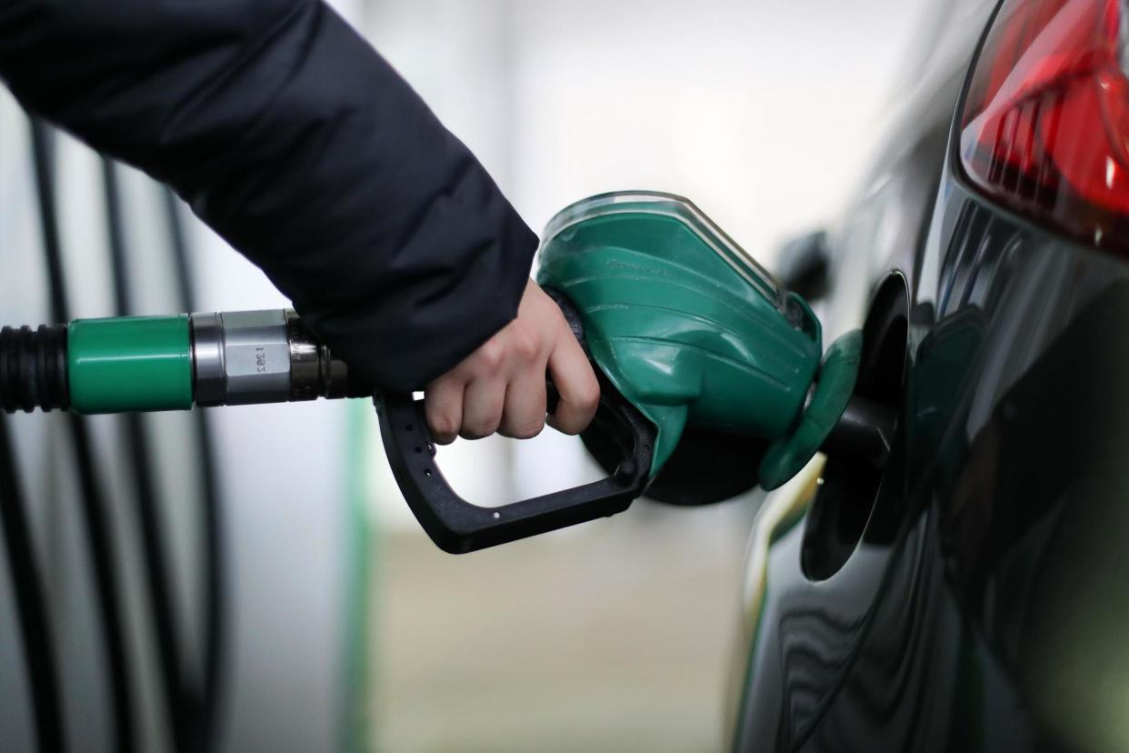 The price of petrol set by retailers has risen to more than double the wholesale price in the last three months: AFP/Getty Images