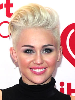 Miley recently opted for a drastic change, chopping her locks and going peroxide blonde.