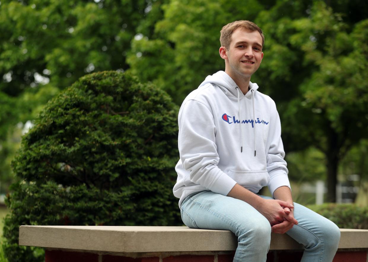 Dylan Leipold, a conservative-leaning 21-year-old, will be voting in a presidential election for the first time this November.