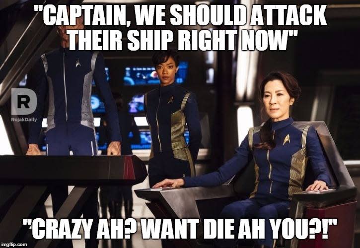 Michelle Yeoh Star Trek: Discovery Memes