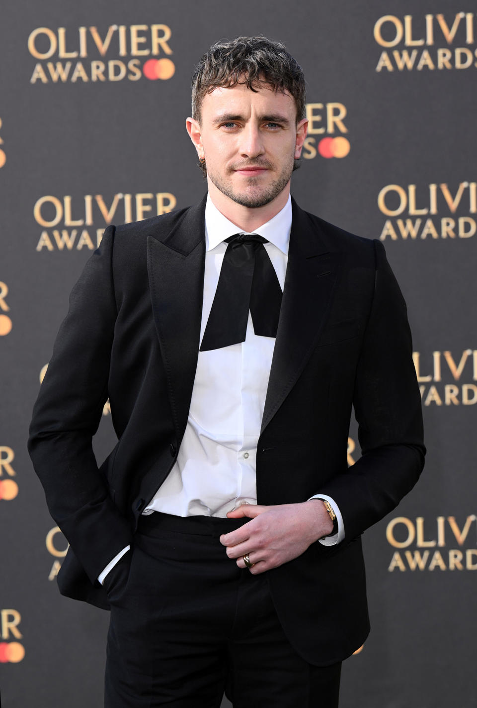 Paul Mescal in tuxedo at Olivier Awards