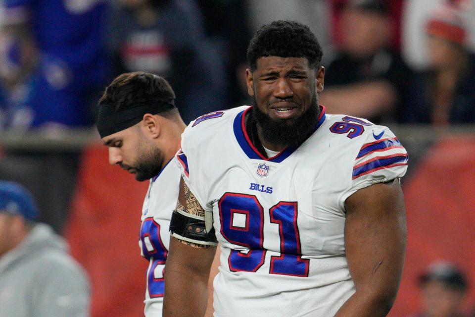 Buffalo Bills' Ed Oliver (91)