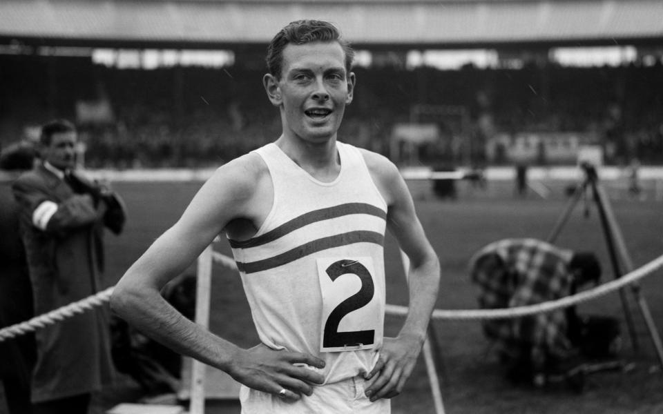 Brian Hewson at White City in the mid-1950s - Ed Lacey/Popperfoto via Getty Images