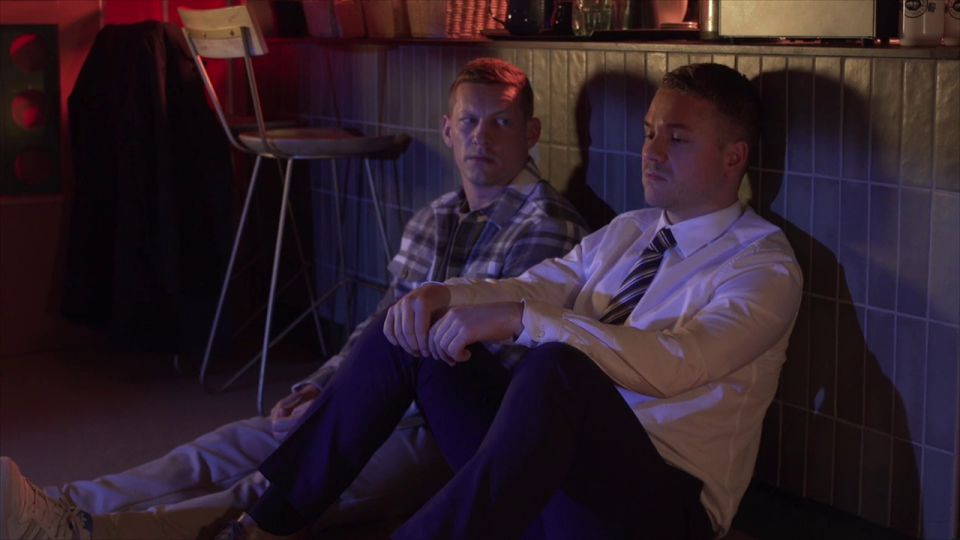 john paul mcqueen and carter shepherd in hollyoaks