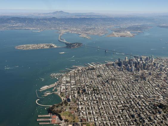 General view of San Francisco Bay. (Josh Edelson/AFP/Getty Images)